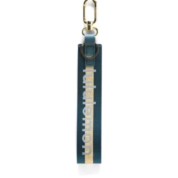 NWT Never Lost Keychain - Warp Teal/Gold/Bone - Picture 1 of 4